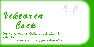 viktoria csep business card